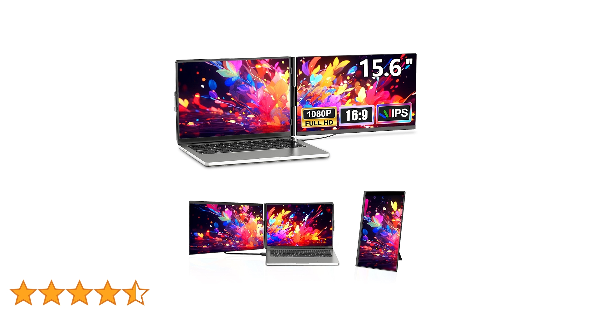 Amazon.co.jp: デュアルディスプレイ ダブルモニター トリプルモニター